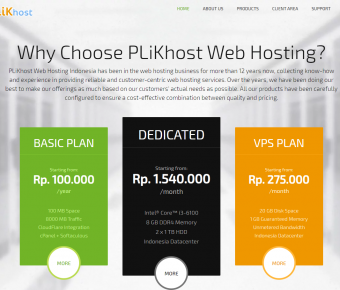 PLiKhost: Cheap & Reliable Indonesia (IIX) VPS – Linux or Windows