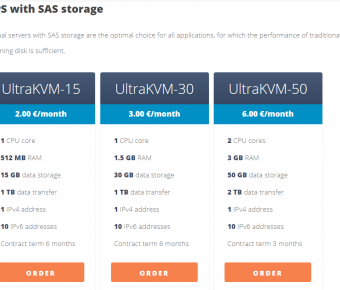 [DE/LT/MD/NL/UK/USA] Reliable KVM VPS, SAS and SSD Storage, from 2 EUR/m